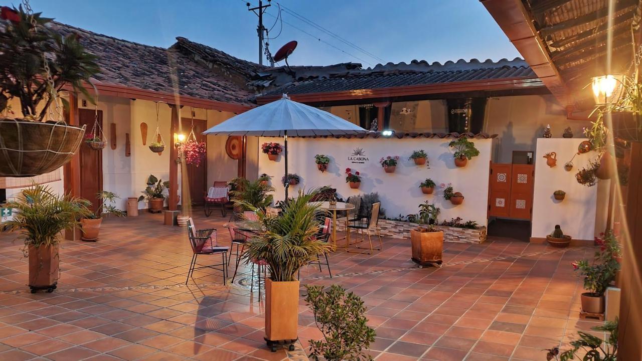 La Casona Espacio Bonito Zapatoca Exteriör bild