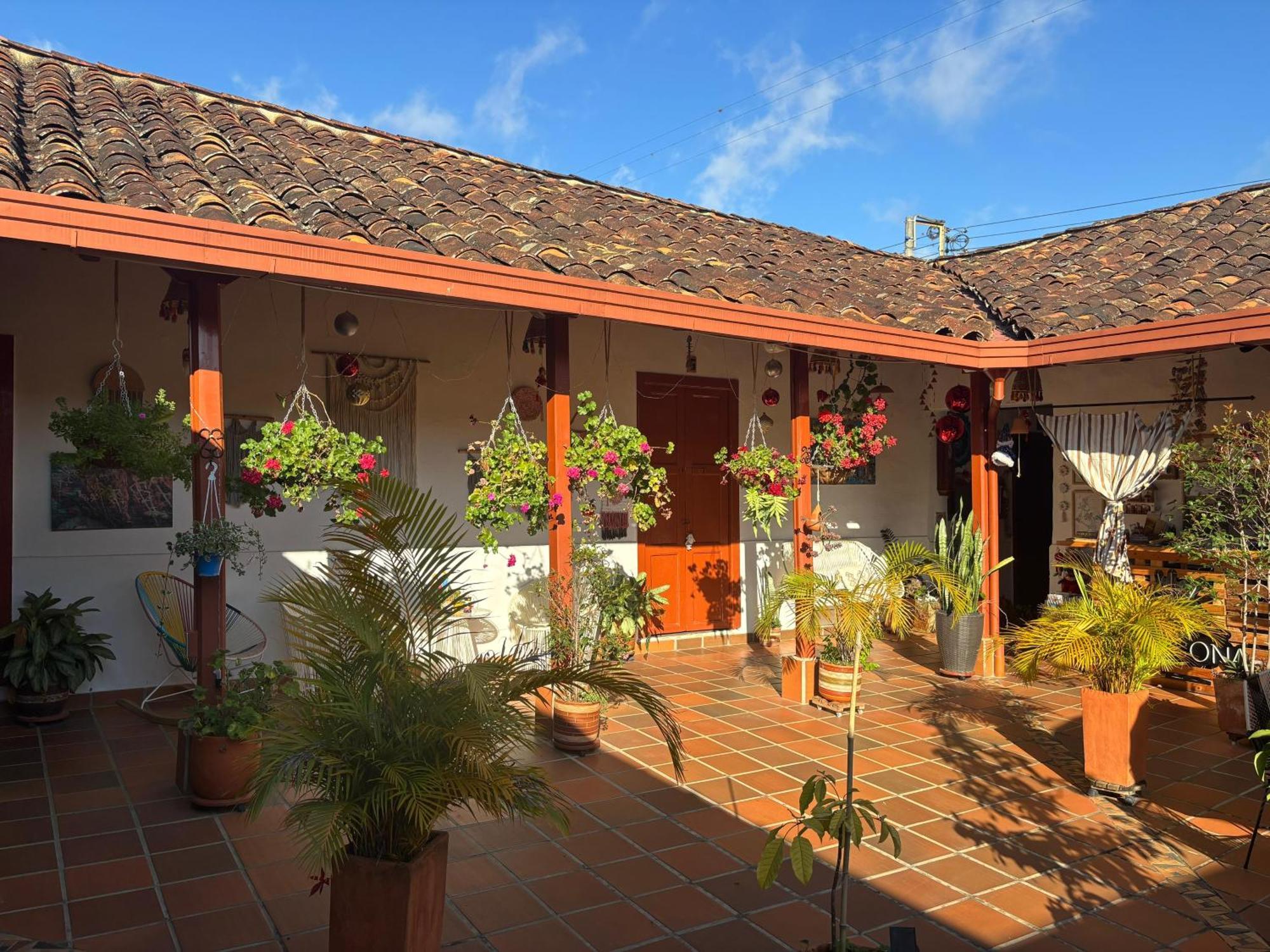 La Casona Espacio Bonito Zapatoca Exteriör bild