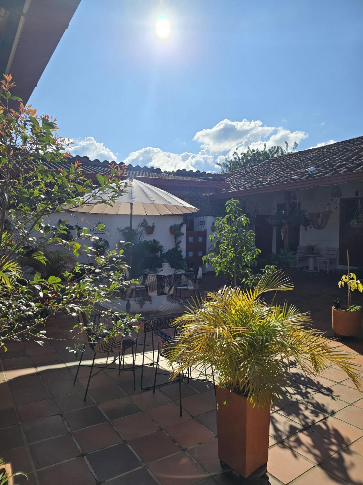 La Casona Espacio Bonito Zapatoca Exteriör bild